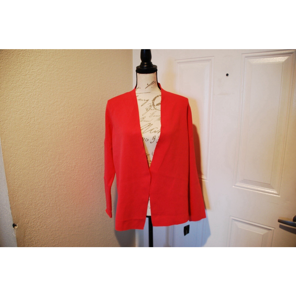Alfani Women’s Open-Front Cardigan Size Large Color Royal Peony